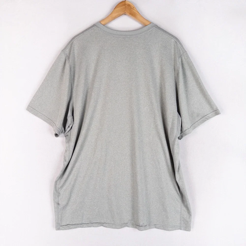 Nike Mens T-Shirt XL Gray Michigan State Spartans Dri-FIT Short Sleeve Athletic